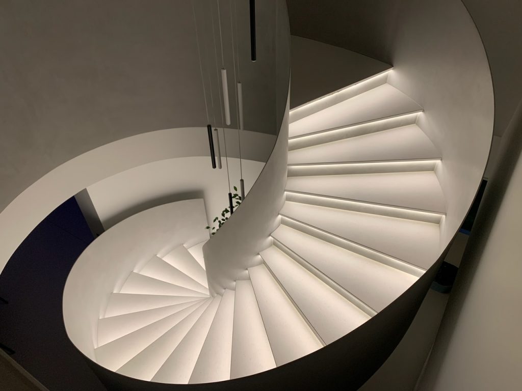 béton ciré pour escalier